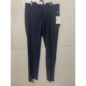 Lauren Ralph Lauren Men's Navy Striped Pants 36x32 Made‎ in Egypt R5